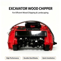 Nouvelle conception 2026 : Broyeur forestier hydraulique pour excavatrice, attache 3-30T pour la gestion de la végétation