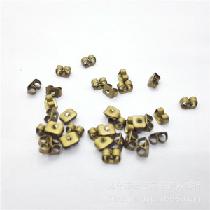 <b>Earring</b> <b>Backs</b> Butterfly Shape 18K Gold Plated Silver White Antique Blue <b>Plastic</b> Resin Jewelry Findings for <b>Earring</b> Making Bag - Product Image 5