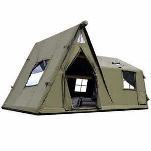 12.6 Sqm Portable Four-Season <b>Large</b> Inflatable Camping <b>Tent</b> 3000mm Waterproof Sunproof 420D Oxford Fabric Camping <b>Tents</b> <b>Large</b> Fa - Product Image 6