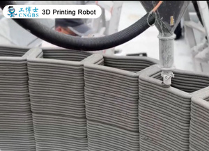 Robot d'impression 3D en béton pour la construction de maisons, de parterres de fleurs, de ponts et de paysages - Imprimante 3D de construction - Product Image 1
