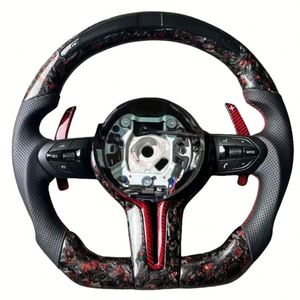 Volante de Fibra de Carbono Forjado Personalizado con LED para <span class=keywords><strong>BMW</strong></span> M3 M4 <span class=keywords><strong>M5</strong></span> F80 F82 E90 E91 X5 X6 F16 F10 F30 F32 F36 <span class=keywords><strong>F60</strong></span> 328i I8 G22 - Product Image 6