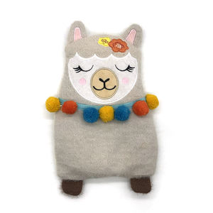 Almohadilla Térmica <span class=keywords><strong>de</strong></span> Microondas con Forma <span class=keywords><strong>de</strong></span> Alpaca, Paquete <span class=keywords><strong>de</strong></span> Calor Húmedo, Paquete Caliente y Frío - Product Image 1