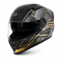 Casque de moto intégral ABS 2026 personnalisé 3C/DOT 557 Radiance à double visière avec nouveau décalcomanie pour le commerce extérieur