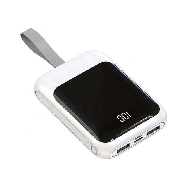 New Power Bank 10000mah Low Price Custom Double USB Portable Power Bank Bancos De Potencia Thin Small Slim 10000mah Power Banks