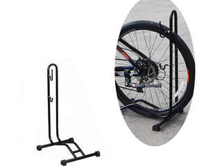 Support de rangement pour vélos en acier de haute qualité en forme de L support de réparation de <span class=keywords><strong>roue</strong></span> arrière à dégagement rapide support de vélo de sol réglable pour vélo de route - Product Image 5