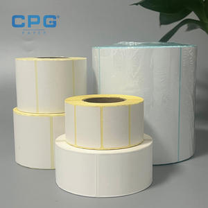 Manufacturer Customize Wholesale 2x1 Thermal Label Printer Paper 6x4 Self Adhesive Label Roll - Product Image 1
