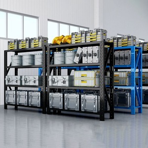 Estantería de Almacenamiento Sanjian de 4 Niveles, Acero Laminado en Frío, Ajustable, para Uso Doméstico y en Supermercados - Product Image 2