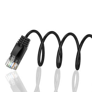 สายแพทช์อีเธอร์เน็ต Cat6A UTP แบบบางพิเศษจากโรงงาน OEM ขนาด 32AWG ทองแดงเปลือย RJ45 สายแลนเน็ตเวิร์ก ความยาวตามสั่ง ปลอกหุ้ม PVC - Product Image 3