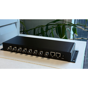 8チャンネルH265ビデオエンコーダーハードウェアSDI VBR CBRライブストリーミングメディアビデオスプリッター & コンバータ用 - Product Image 1