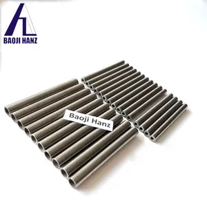 Hot sale TZM seamless molybdenum alloy tube polished molybdenum tube pipe for price