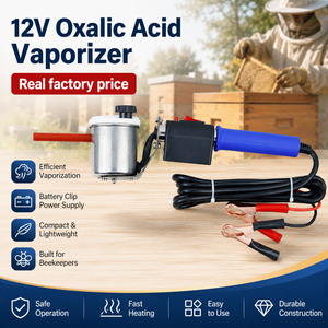 Vaporisateur d'acide oxalique électrique 12V, fourni directement par l'usine, fumigateur apicole, outil de lutte contre les acariens Varroa pour apiculture - Product Image 1