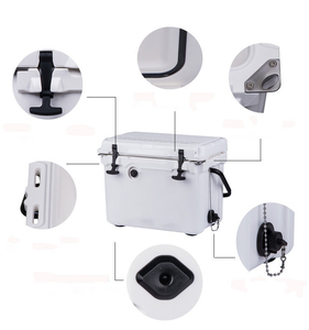 กล่องเก็บความเย็นสำหรับตกปลาแบบแข็ง 20QT Rotomolded LLDPE ขนาด 20 ลิตร - Product Image 3