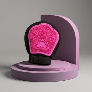 Guanto per toelettatura animali YOMMY 2 in 1 reversibile con spazzola in silicone per la rimozione dei peli di cani e gatti e per massaggiare - Product Image 1