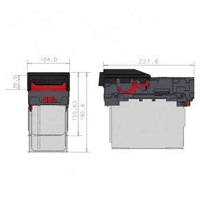 Bon prix Itl Nv9 USB+ Accepteur de billets intelligent multi-devises, accepteur de billets USB/Open Collector - Product Image 3