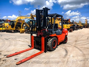 מלגזת דיזל משומשת של טויוטה 5 טון, מקורית מיפן, מלגזת משקל נגד 5 טון, קיבולת העמסה 5 טון, מלגזות טויוטה 50 30 20 25 - Product Image 4