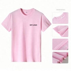 เสื้อยืดคอกลมผู้ชาย ผ้าฝ้าย 100% ไม่หดตัว ใส่สบาย เสื้อยืดแขนสั้นคอกลมสำหรับฤดูร้อน - Product Image 5