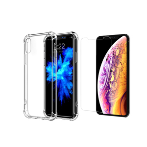 2019 caliente en vender <span class=keywords><strong>Amazon</strong></span> Protector de pantalla de vidrio templado para <span class=keywords><strong>Iphone</strong></span> X XR <span class=keywords><strong>XS</strong></span> MAX fácil aplicador teléfono caso - Product Image 2