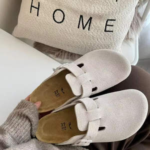 पुरुषों के लिए महिलाओं के चमड़े के चप्पल कॉर्ंक बॉलकेर्सोटक्स के लिए महिलाओं के मले लौंग जूते - Product Image 4