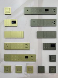 Interruptor de Pared para Hotel con Enchufe, Panel Táctil, Acceso con Tarjeta, Estilo Retro - Product Image 6