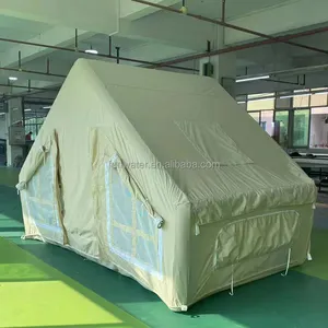 Tenda ermetica impermeabile all'aperto gonfiabile della tenda di Oxford con la grande tenda da campeggio traspirante della pompa 4-6 persone