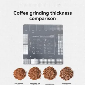 Balance de précision en acier inoxydable pour moulin à <span class=keywords><strong>café</strong></span> – Comparaison de la finesse de la poudre de <span class=keywords><strong>café</strong></span> sur 16 niveaux - Product Image 4