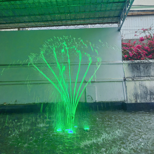 <span class=keywords><strong>Fontaine</strong></span> LED extérieure élégante et personnalisée, <span class=keywords><strong>Fontaine</strong></span> décorative pour aménagement aquatique de jardin, Mini <span class=keywords><strong>fontaine</strong></span> d'eau dansante flottante - Product Image 4