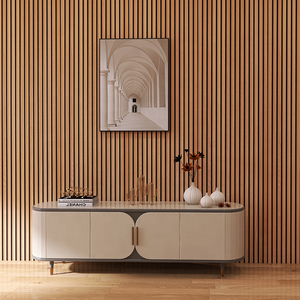 Akuslat Reducción <span class=keywords><strong>de</strong></span> ruido Acoust <span class=keywords><strong>Paneles</strong></span> <span class=keywords><strong>de</strong></span> pared verticales personalizados Akupanel <span class=keywords><strong>Paneles</strong></span> acústicos <span class=keywords><strong>Paneles</strong></span> <span class=keywords><strong>de</strong></span> pared con listones MDF <span class=keywords><strong>para</strong></span> sala <span class=keywords><strong>de</strong></span> vestir - Product Image 1