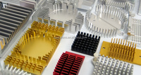 Profilé d'extrusion en aluminium anodisé sur mesure pour dissipateur thermique de CPU, LED, amplificateur audio avec fil EDM – Service complet