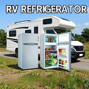 Réfrigérateur portable à refroidissement rapide 102L 12V 24V pour camping, camion, camping-car, congélateur - Product Image 1