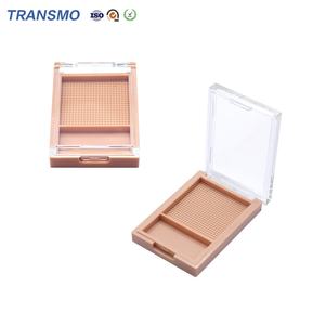 Boîte à fard à paupières vide carrée de qualité en gros, étiquette privée, conteneur en plastique pour fard à paupières, compact pour blush - Product Image 3