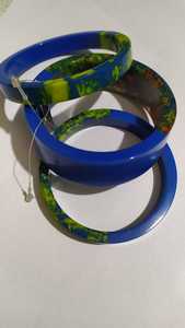 Bracelet jonc en résine de luxe léger et solide pour dames du fabricant et fournisseur indien - Product Image 2