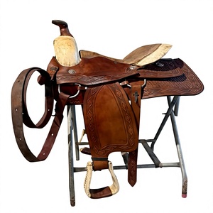 Heavyweight Genuine Leather Horse Riding Saddles Customizable Designs Made In India Equestrian English Saddle <b>Cheap</b> Price - Product Image 1