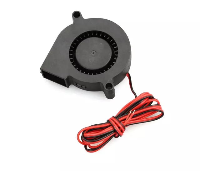 DC 12V 50mm Cooling Fan Blow Radial Hotend / Extruder for RepRap 3D Printer