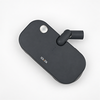 Pièces de prototype OEM personnalisées en plastique ABS noir, usinées CNC, pour boîtier de dispositif de nettoyage portable
