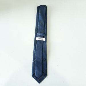 Мужской жаккардовый галстук в горошек из полиэстера - Product Image 5