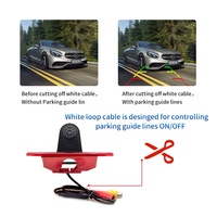 Système de caméra de feu stop modèle Sprinter pour Citroen Jumpy/Peugeot Expert/Proace comprenant des caméras de recul de vue latérale
