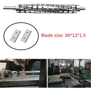 Lame de plancheuse à tête hélicoïdale remplaçable, outil de menuiserie sur mesure pour la fabrication de meubles de haute qualité - Product Image 4