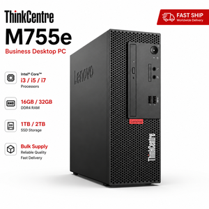 Venta al por mayor de Lenovo ThinkCentre M755e Core i3/i5/i7 16GB/32GB RAM 1TB/2TB SSD, computadora de escritorio para negocios y juegos, conjunto completo. - Product Image 2