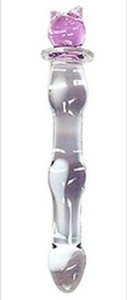 ของเล่นทางทวารหนักสำหรับผู้ใหญ่ รูปทรงไม้กายสิทธิ์การ์ตูน ทำจากแก้วคริสตัล - Product Image 5