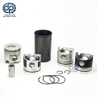 6D14 6D15 6D16 6D17 6D31 6D34 Kit Liner Silinder Mesin Diesel Set Ring Piston Kit Perbaikan Overhaul Mesin