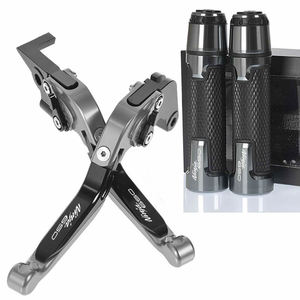 Pièces d'assemblage de freins de moto NINJA650 <span class=keywords><strong>Ninja</strong></span> <span class=keywords><strong>650</strong></span>, CNC en aluminium anodisé, couleur, leviers de frein et d'embrayage pliables et extensibles, poignées - Product Image 4