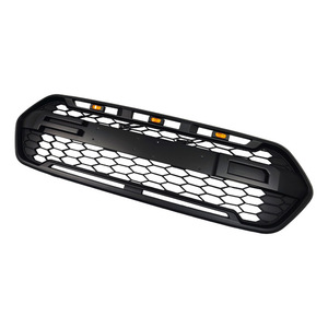 Rejilla Delantera para Ford Transit Custom, Malla ABS Negra, 2018-2021, Compatible con Europa, Pieza de Mejora - Product Image 4