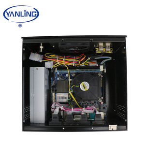 Factor de forma pequeño computadoras Intel Core I5 4460 <span class=keywords><strong>CPU</strong></span> Dual Lan con pilas Mini PC Industrial con 10 COM - Product Image 5