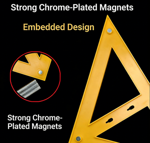 Juego de Regla, Compás y Transportador Magnético Triangular para Enseñanza de Matemáticas, para Uso del <span class=keywords><strong>Profesor</strong></span> - Product Image 3