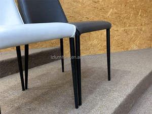 Modern Elegant Luxury French European Design High Quality Leather Adjustable Extendable Dining Chair Durable Home Furniture - Product Image 6