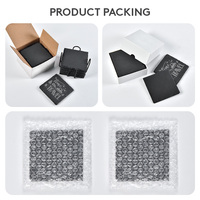Sous-verres en ardoise personnalisés en forme de cœur pour les faveurs de mariage, sous-verres en pierre imprimés UV personnalisés pour une décoration de table romantique