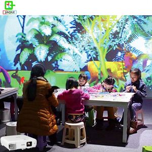 Hot-selling God Pen Painting 3D Holographic Interactive <b>Slide</b> <b>Projector</b> 1920X1080 Resolution Metal Shell for Education Store Use - Product Image 4