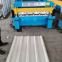 Máquina Formadora de Paneles de Techo de Acero Metálico, Máquina Automática para Formar Láminas Corrugadas