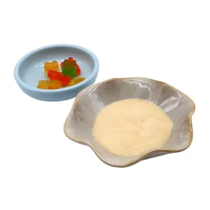 Food Thickener Gelatin Food Grade 200 Bloom Gelatin For Gummy Candy