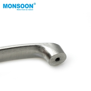 Poignées de meuble modernes et élégantes en alliage d'aluminium pour armoires de cuisine, 96 mm, 128 mm, forme en C, pour placards de salon - Product Image 3